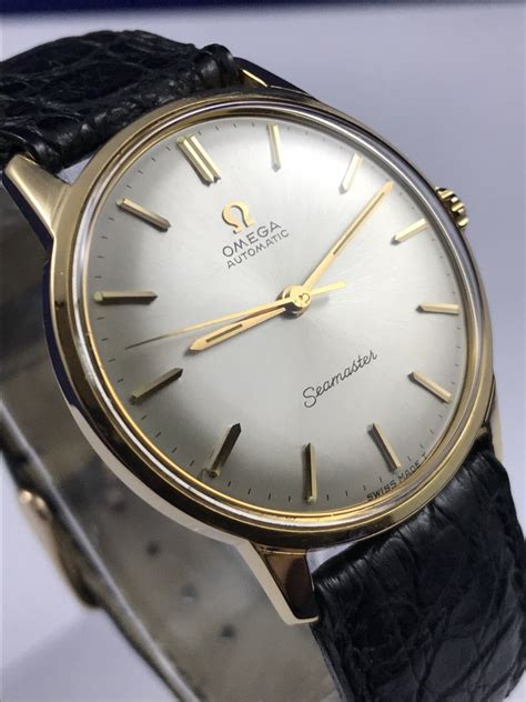 sold fs  omega seamaster automatic  rose gold  good condition omega forums