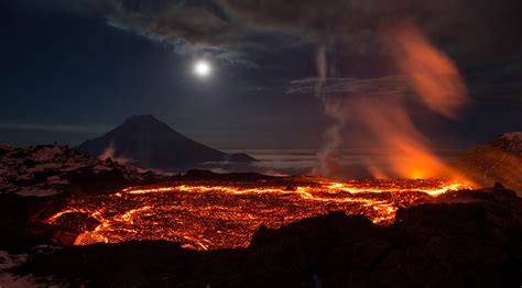 erupting volcano local business photo album  anthony weeks