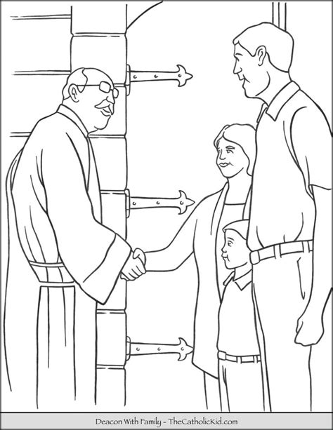 pin  catholic church coloring pages