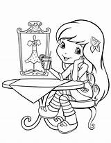Coloring Pages Tea Iced Shortcake Strawberry Dance Getcolorings Printable Cartoon sketch template