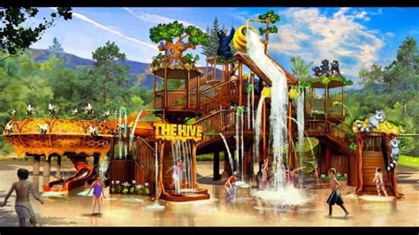 waterpark  pigeon forgesevierville area theme parks roller coasters donkeys