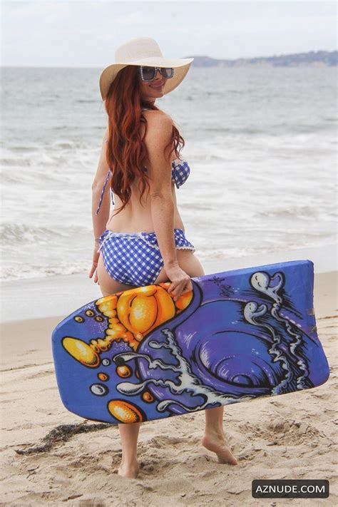 Phoebe Price Sexy Enjoys The Beach And Displays Her Figure In A Bikini