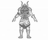 Armor Tryndamere Legends League sketch template