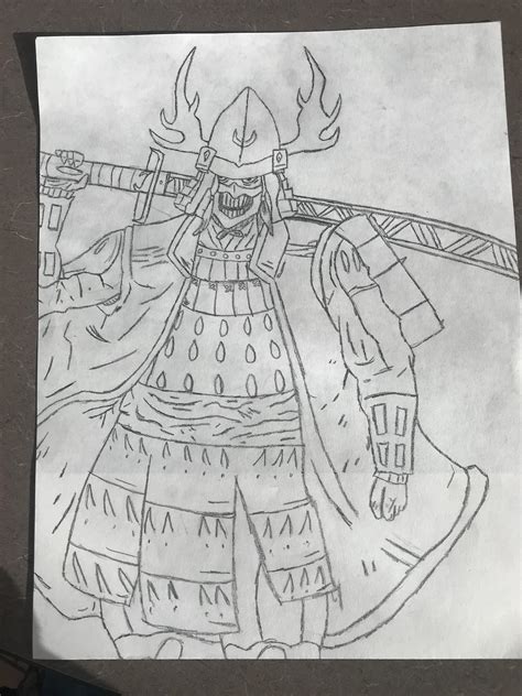 kensei freehand  reference drawing  completely original rforhonor