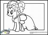 Pie Pinkie Coloring Pony Little Pages Gala Digger A4 Kids Pinky Princess Dresses Wedding Cadence Dress Twilight Cartoon Colorings Popular sketch template