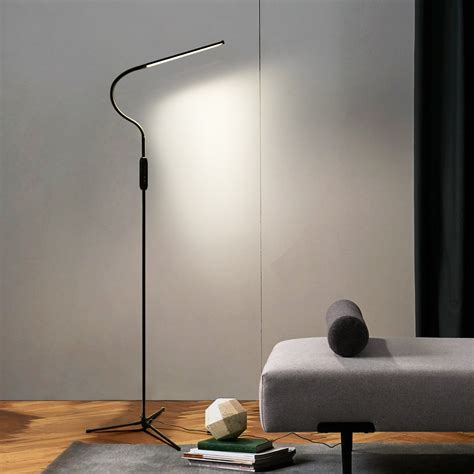 modern standing floor lamp dimmable led remote floor lamp walmartcom walmartcom