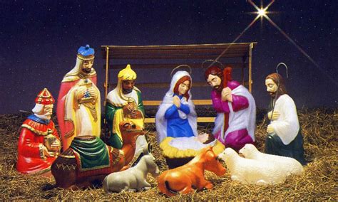 seeks updated nativity scenes