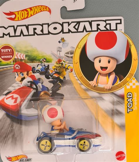 Hot Wheels Mario Kart – Toad Sneeker Universo Hot Wheels