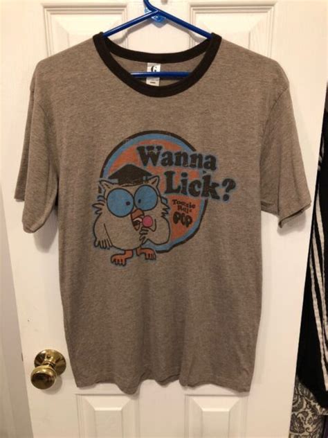 Tootsie Roll Pop Wanna Lick Shirt Size Medium Ebay