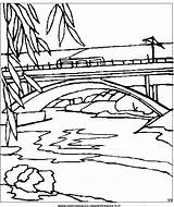 Coloring Pages Landscapes Obtain Depending Effects Various Card Use Tram Ponte sketch template