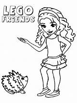 Lego Coloring Girl Pages Friends Girls Forever Hello Kitty Printable Preschoolers Friendship Getcolorings Colorings Getdrawings sketch template