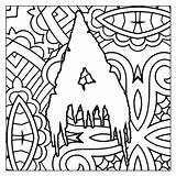 Macabre Marvelously Alphabets Volume Color Coloring Books sketch template