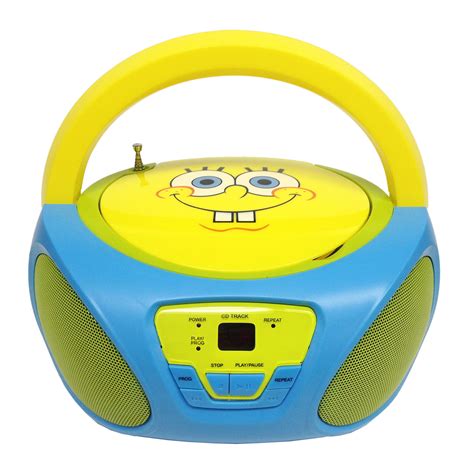 spongebob squarepants cd boombox  amfm radio walmartcom