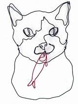 Cat Tuxedo Getdrawings Drawing sketch template