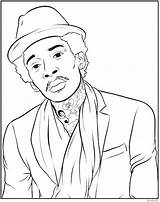 Coloring Book Interview Drawing Books Drawings Rap Rapper Bun Creators Frank151 Shea Serrano Choose Board sketch template