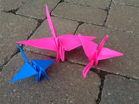 japan craft week  origami cranes mommymaleta