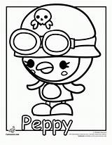 Moshi Peppy Letscolorit sketch template