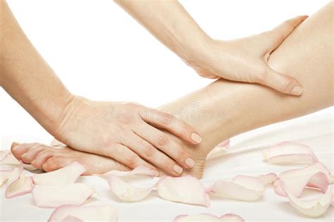 Foot Massage Stock Image Image Of Treatment Toes