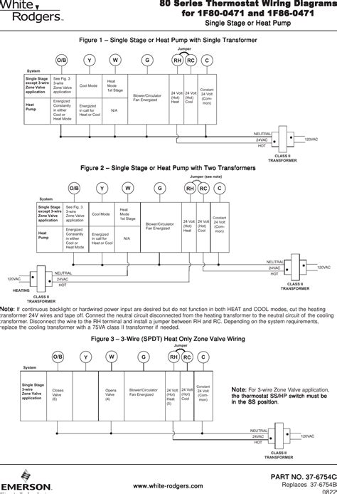 wiring diagram  white rodgers thermostat white rodgers  wire zone