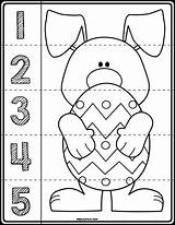 Counting Teacherspayteachers Bunnies Kindergarten Great Zapisano Cutting sketch template