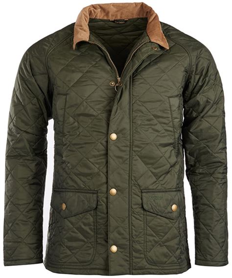 mens barbour canterdale quilted jacket