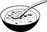 Porridge Clip Congee Rudolph sketch template