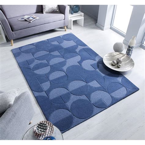 ouf  raisons pour tapis laine bleu artisanal  unique ce mini tapis en laine bleu apporte