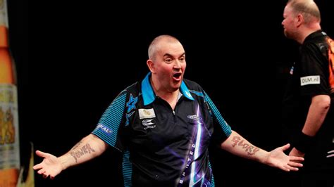 phil taylor conquered raymond van barneveld  grand slam  darts semi final darts news sky