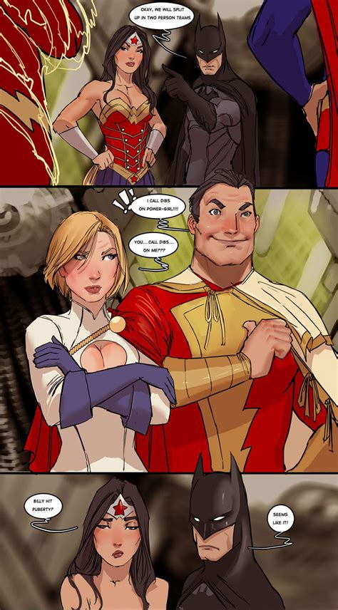 ah puberty shazam comic by stjepan sejic — geektyrant