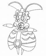 Coloring Pokemon Pages Sun Moon Magearna Result Printable Google Amy Pokémon sketch template