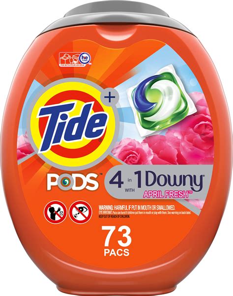 tide pods  downy april fresh  ct laundry detergent pacs