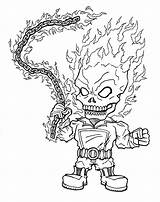 Ghost Rider Coloring Pages Mini Drawing Lego Printable Inked Color Boys Template Sketch Getdrawings Deviantart Kids Superheroes sketch template