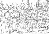 Narnia Chronicles Coloring Lucy Lamppost Pages Film Witch Claus Faun Elixir Visiting Santa Got Peter Movies sketch template