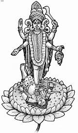 Kali Sketch Brahma Clipart Drawing Coloring Mata Goddess Cliparts Clip Durga Gif Library Google Collection Paintingvalley sketch template