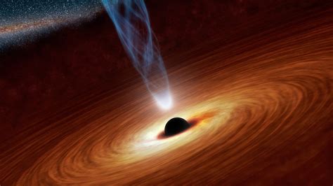 spinning black hole scientists measure supermassive black hole rotating    speed