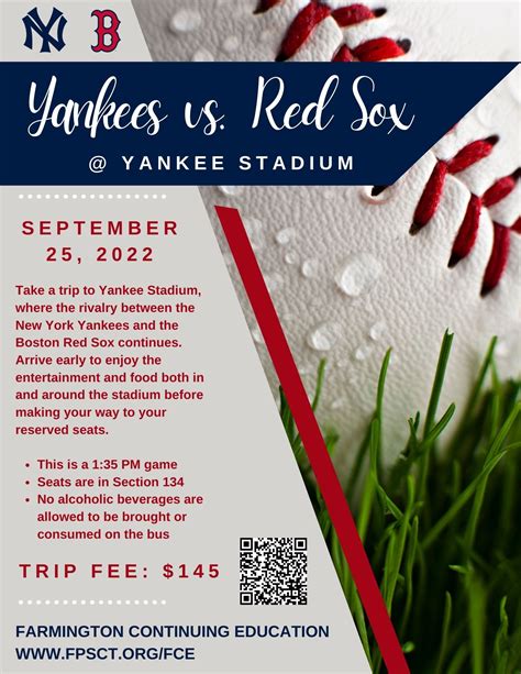 sep  yankees  red sox atyankees stadium trip farmington ct patch