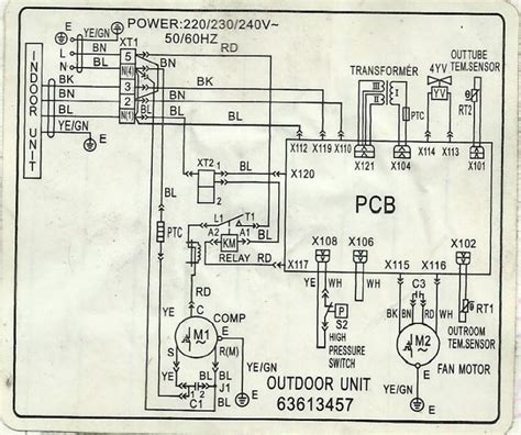 carrier split ac wiring diagram window ac wiring diagram wiring  carrier split ac