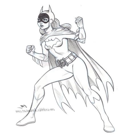 batgirl coloring pages lineart  tonicshadow  printable coloring