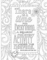 Ecclesiastes Doodle sketch template