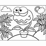 Venus Trap Coloring Fly Flytrap Printable Pages Freeprintablecoloringpages Getcolorings sketch template