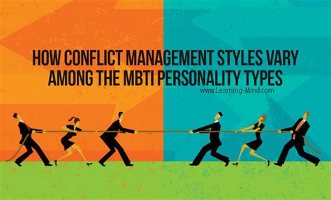how conflict management styles vary among the mbti personality types