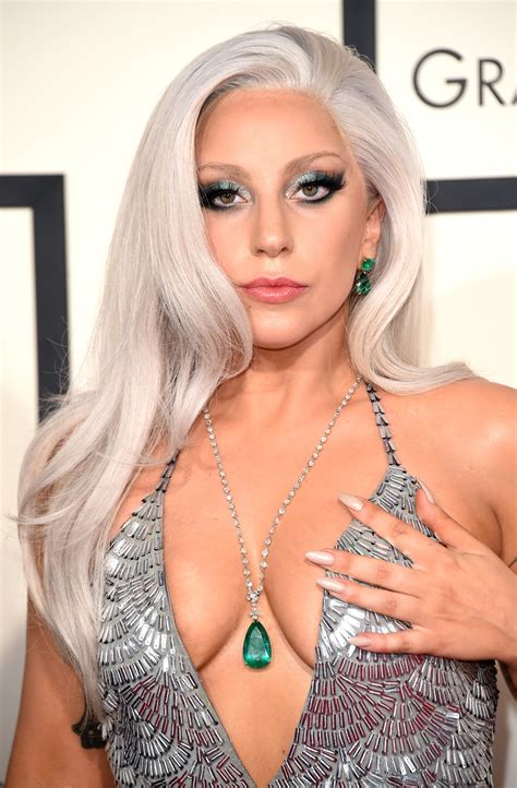 Lady Gaga See Every Rock Star Beauty Moment From The 2015 Grammys Red