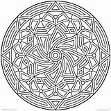 Coloring Pages Mandala Printable Awesome Library Clipart sketch template