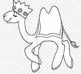 Mewarnai Unta Hewan Camel sketch template