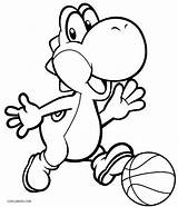 Yoshi Coloring Pages Printable Kids Print Color Baby Getdrawings Craft sketch template