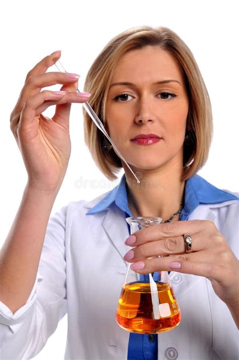 scientist mixing chemicals stock photo image  experiment