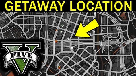 gta  getaway vehicle location youtube