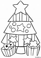 Coloring Pages Christmas Tree Colouring Color Para Navidad Dibujos Pintar Natal Star Desenhos Book Noel Imprimir Coloriage Colorir Sheets sketch template
