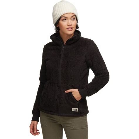 Nwt The North Face Women S Campshire Black Sherpa Fleece Jacket L
