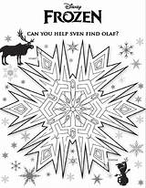 Frozen Olaf Maze Mazes Snowman Disneyfrozen Sven Fanpop sketch template